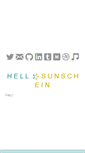 Mobile Screenshot of hellosunschein.com